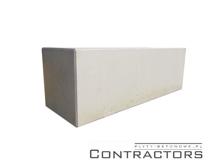 d-12.4.4 betonowa donica 120x40cm wysoko 40cm
